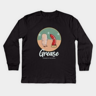 Grease - Alternative Movie Poster Kids Long Sleeve T-Shirt